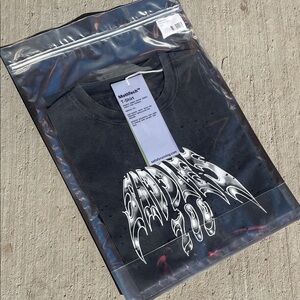 Satisfy Saddles 100 Black Short Sleeve Tee